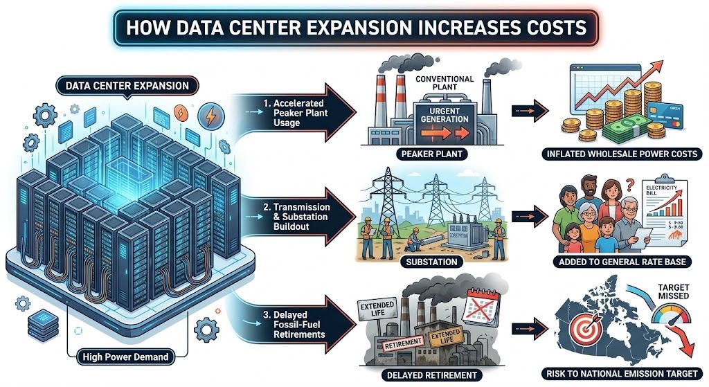 Data center expansion increases costs